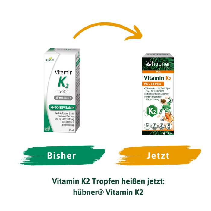 Hübner - Vitamin K2 Tropfen, 10ml