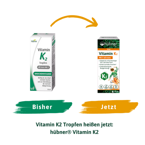 Hübner - Vitamin K2 Tropfen, 10ml