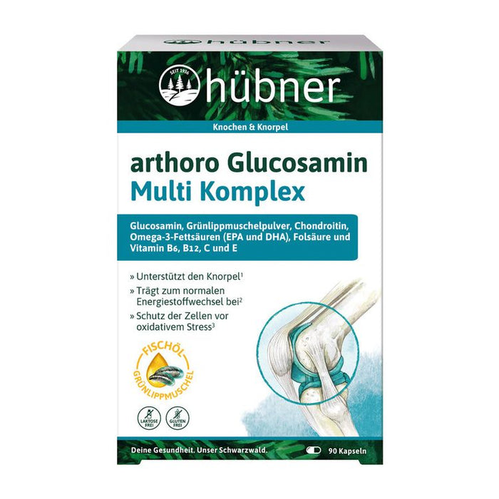Hübner - arthoro Glucosamin Multi Komplex, 90 Kapseln
