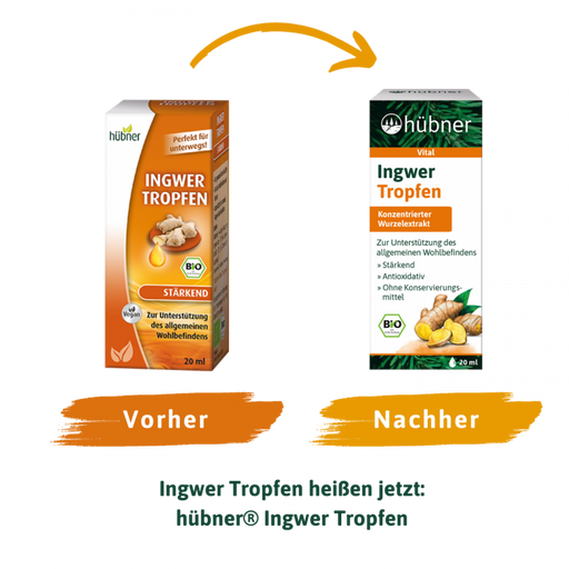 Hübner - Ingwer Tropfen 20ml