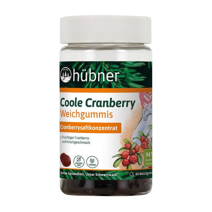 Hübner - Coole Cranberry Weichgummis, 150g