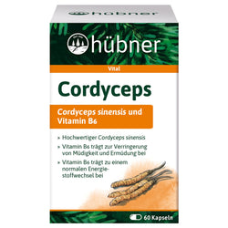 Hübner - Cordyceps 60 Kaps