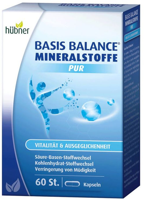Hübner - Basis Balance Mineralstoffe Pur 60 Kapseln
