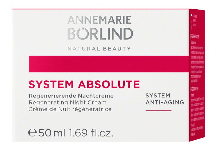 ANNEMARIE BÖRLIND - SYSTEM ABSOLUTE Regenerierende Nachtcreme 50ml