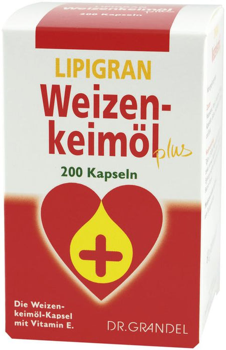 Dr. Grandel-LIPIGRAN Weizenkeimöl plus 200 Kapseln