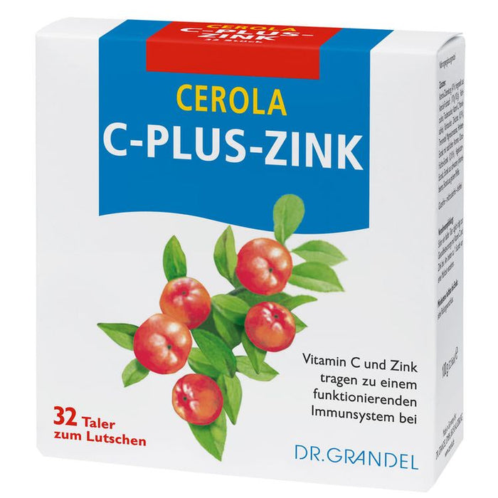 Dr. Grandel - Cerola C-plus-Zink Taler 32 Stk.