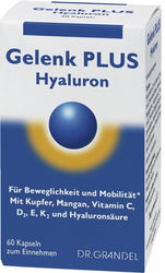 Dr. Grandel - Gelenk PLUS Hyaluron, 60 Stück, 28g