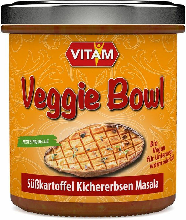 VITAM - Veggie Bowl Süßkartoffel Kichererbsen Masala, 300g