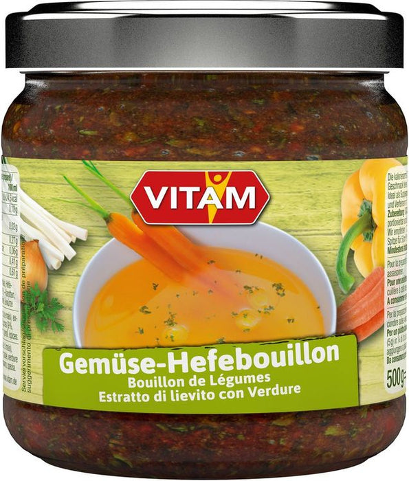Vitam - Gemüse-Hefebouillon pastös 500g