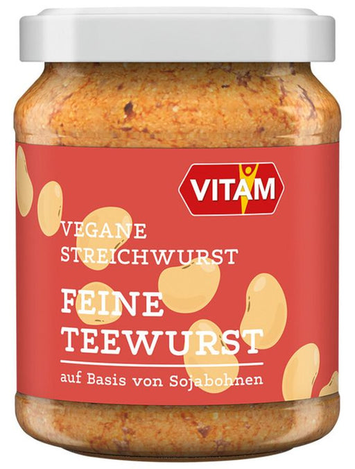 Vitam - Veganer Bohnenaufstrich nach Art Feiner Teewurst 120g