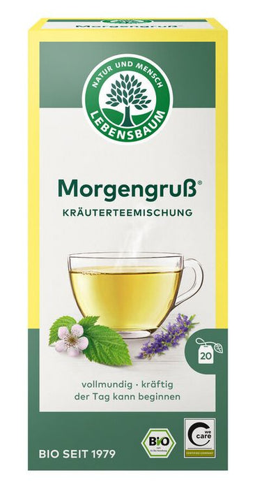 Lebensbaum - Morgengruß® Kräutertee bio, 20x1,5g (50g)