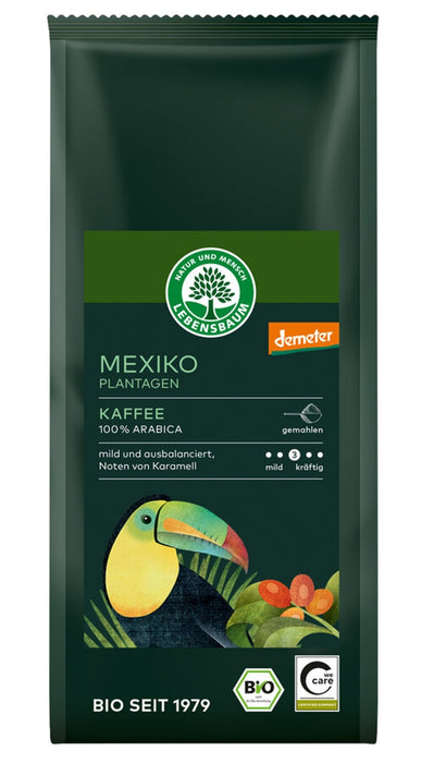 Lebensbaum - Mexiko Plantagen Kaffee gemahlen, 250g