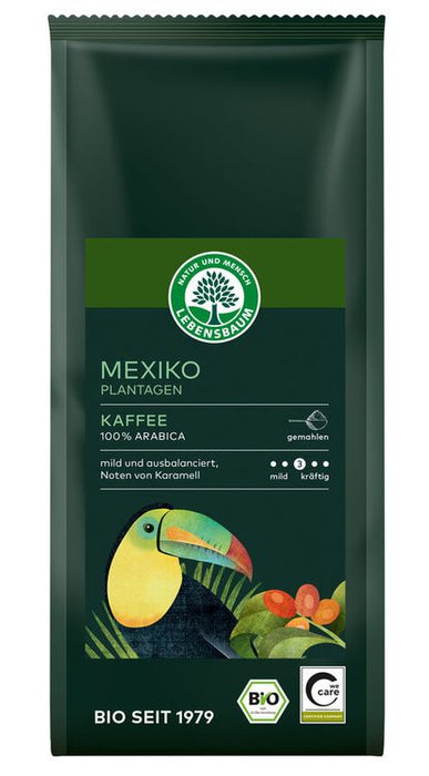 Lebensbaum - Mexiko Plantagen Kaffee gemahlen, 250g