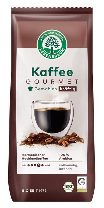Lebensbaum - Kaffee Gourmet gemahlen kräftig bio, 500g