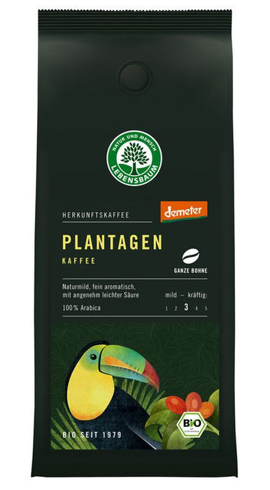 Lebensbaum - Plantagen Kaffee, ganze Bohne, demeter, 250g