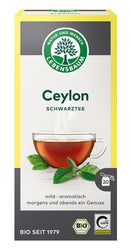 Lebensbaum - Ceylon Schwarztee bio, 20x2g