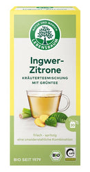 Lebensbaum - Ingwer-Zitrone Kräuterteemischung mit Grüntee bio, 40g