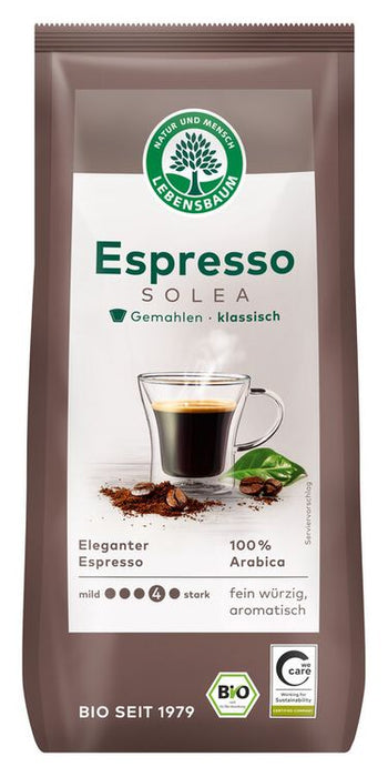 Lebensbaum - Espresso Solea® bio, gemahlen, 250g