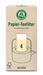 Lebensbaum - Teefilter Gr. 4, 100St