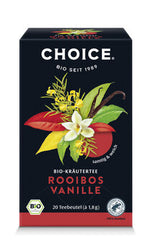 Choice - Rooibos Vanille, bio, 20x1,8g