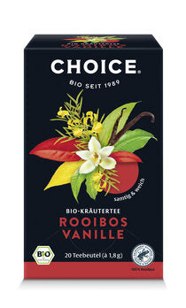 Choice - Rooibos Vanille, bio, 20x1,8g