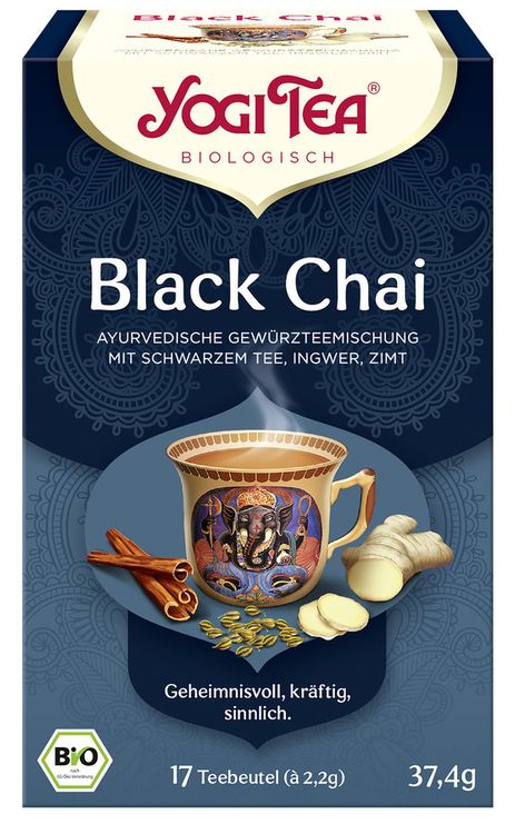 Yogi Tea - Black Chai, bio, 17x 2,2g