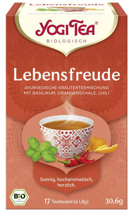 Yogi Tea® - Lebensfreude, bio, 17 Btl.