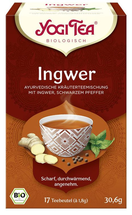 Yogi Tea® - Ingwer bio 17 Btl.