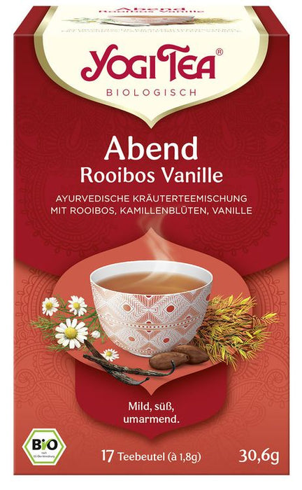 Yogi Tea® - Abend Rooibos Vanille Bio 17 Btl.