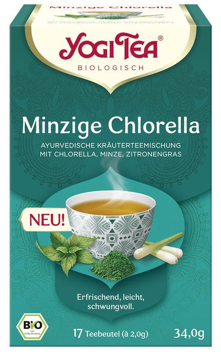 Yogi Tea® - Minzige Chlorella Bio 17 Btl.