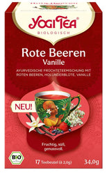 Yogi Tea - Rote Beeren Vanille bio, 17x2g