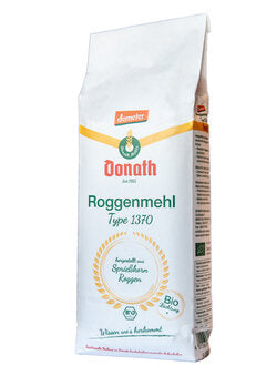 Donath - Roggenmehl 1370, demeter 1000g