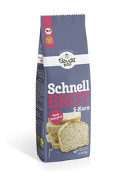 Bauck - Schnellbrot 5-Korn glutenfrei Bio, 475g