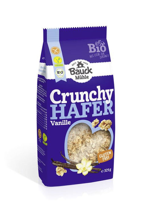 Bauck Mühle - Hafer Crunchy Vanille gf Bio, 325g