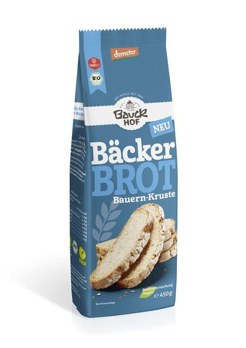 Bauck - Bäcker Brot Bauern-Kruste Demeter, 450g