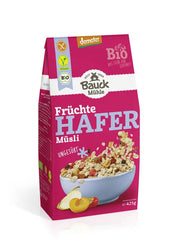 Bauck Mühle - Hafer Müsli Früchte glutenfrei Demeter, 425g