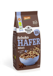 Bauck Mühle - Hafer Müsli Schoko glutenfrei Demeter, 900g