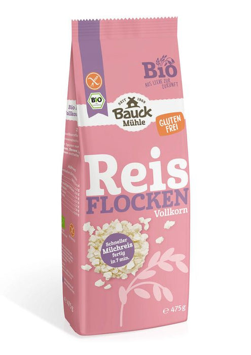 Bauck Mühle - Reisflocken Bio gf, 475g