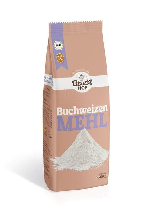 Bauck - Buchweizenmehl Vollkorn glutenfrei Bio 500g