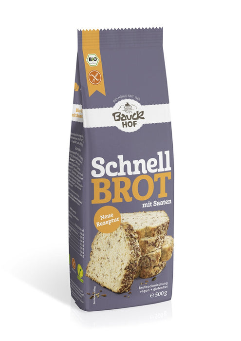 Bauck - Schnellbrot glutenfrei bio 500g