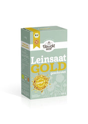 Bauck Mühle - Gold-Leinsaat geschrotet glutenfrei Bio, 200g