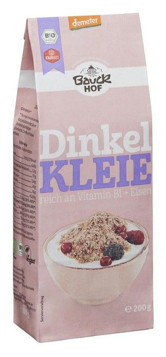 Bauck - Dinkelkleie bio 200g