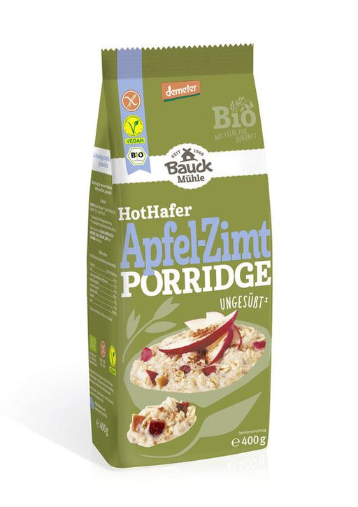 Bauck Mühle - Hot Hafer Apfel-Zimt glutenfrei Demeter, 400g