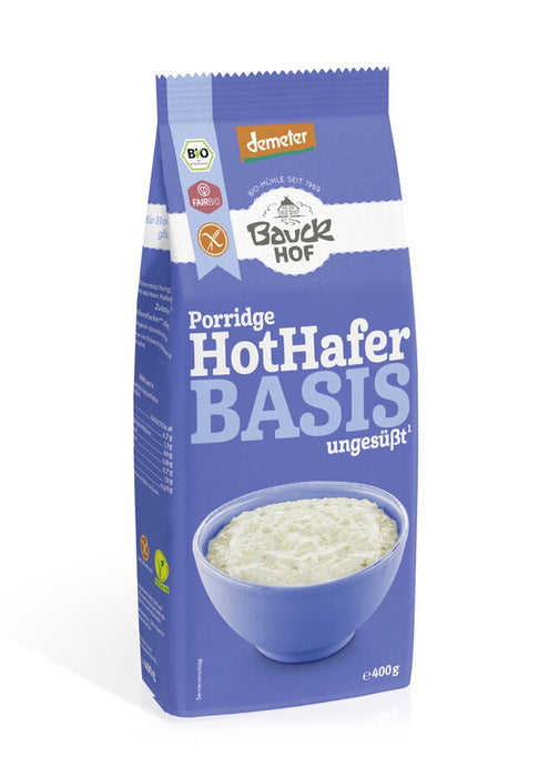 Bauck - Hot Hafer Basis glutenfrei Demeter 400g