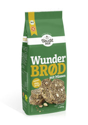 Bauck - Wunderbrot mit Nüssen glutenfrei bio 600g