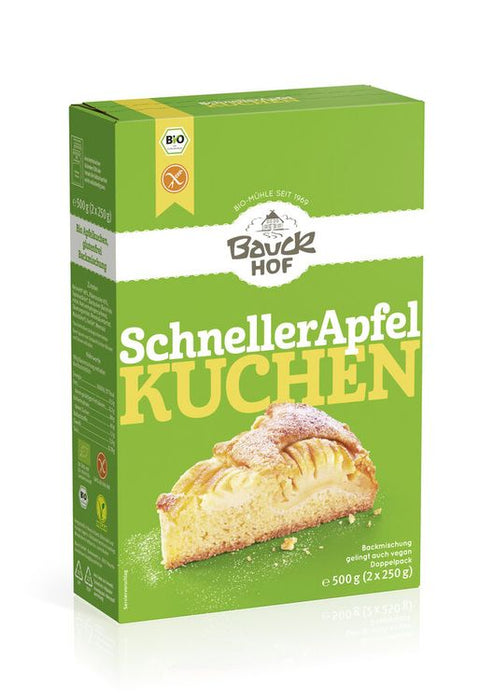 Bauck - Schneller Apfelkuchen glutenfrei  Bio, 500g