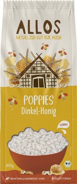 Allos - Poppies Dinkel-Honig, bio 300g