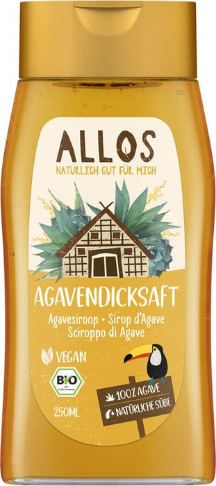 Allos - Agavendicksaft bio im Spender, 250ml