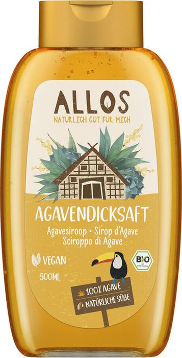Allos - Agavendicksaft bio im Spender, 500ml