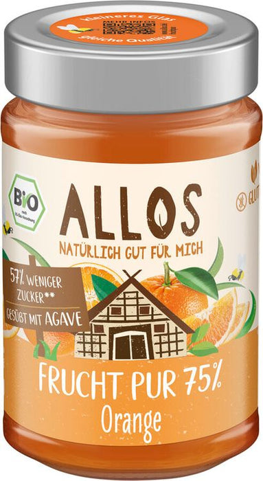 Allos - Frucht Pur 75% Orange, 200g
